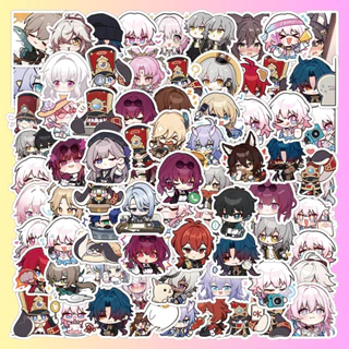 24 - Set 50 Sticker Game Honkai: Starrail