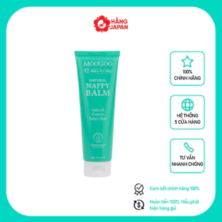 Kem chống hăm tã cho bé sơ sinh từ 0M+ MooGoo tuýp 120g Baby Nappy Balm - Hàng Úc chính hãng