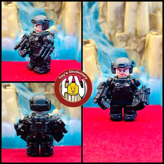 [ Có Sẵn ] DL003 minifigures Edge of tomorrow mô hình lắp ráp nhân vật người lính bộ giáp chiến đấu - Army - Quân đội