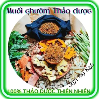 Muối Thảo Dược chườm giảm mỡ bụng Muối Trườm thảo dược cho phụ nữ sau sinh