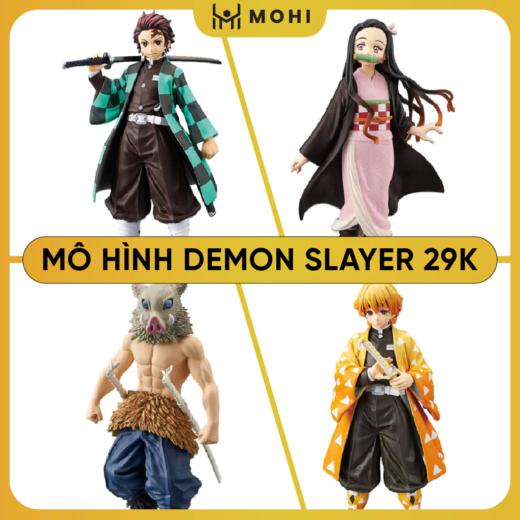 [ĐẮT NHẤT SHOPEE] Mô hình trang trí Kimetsu No Yaiba tận 29k, nobox