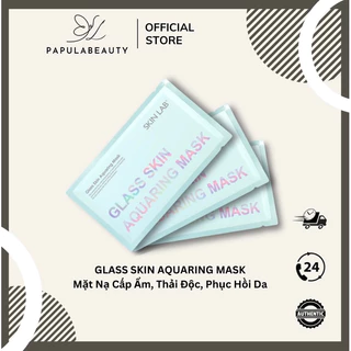 Skin Lab Mặt Nạ Cấp Ẩm Phục Hồi Da, Căng Bóng Glass Skin Aquaring Mask (Hàng Công Ty) Date Mới Nhất