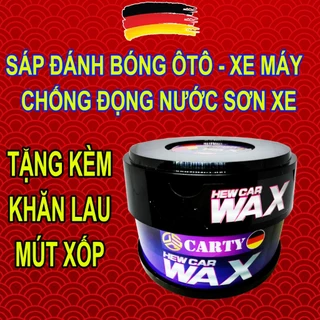 Đánh Bóng Xe - Sáp Đánh Bóng Ô tô - Sáp Đánh Bóng Xe Máy - Hộp To 300G Làm Tăng Độ Bóng Cho Sơn Xe Không Gây Hại Sơn Xe