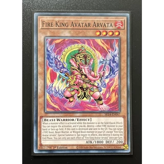 [Thẻ bài Yugioh] - [TCG-UK] - [SR14-EN047] Fire King Avatar Arvata - Common