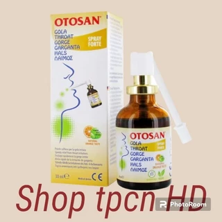 Xịt họng Otosan Throat Spray Forte iúp giảm đau họng nhanh chóng mang lại cảm giác sảng khoái và dễ chịu