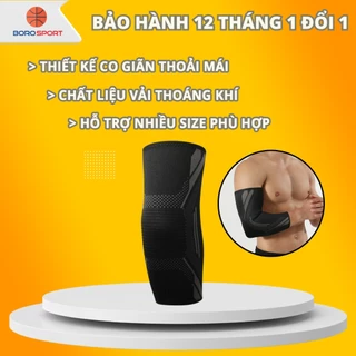 Bắng Quấn Bảo Vệ Khủy Tay Chính Hãng Bảo Vệ Khủy Tay Tập Gym Thoáng Khí Đàn Hồi Cao Cleacco HS083  Boro Sport