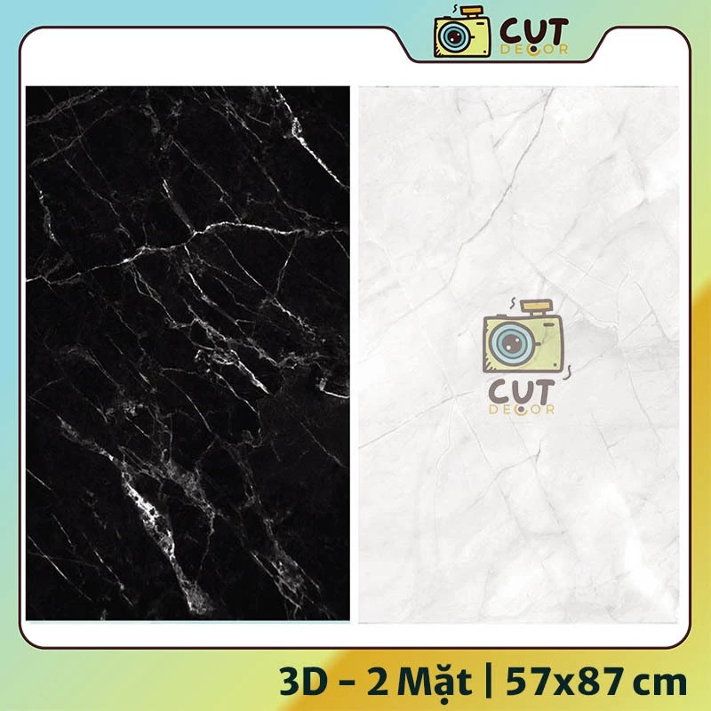 [Phông Nền Chụp Ảnh] Nền 3D Chụp Ảnh Nền Vân Đá Marble BG-104, Tấm Nền Background, Tấm Phông Nền - Cụt Decor