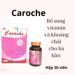 CAROCHE – Vitamin tổng hợp CAROCHE bổ sung sắt, DHA, EPA, CANCIUM cho bà bầu