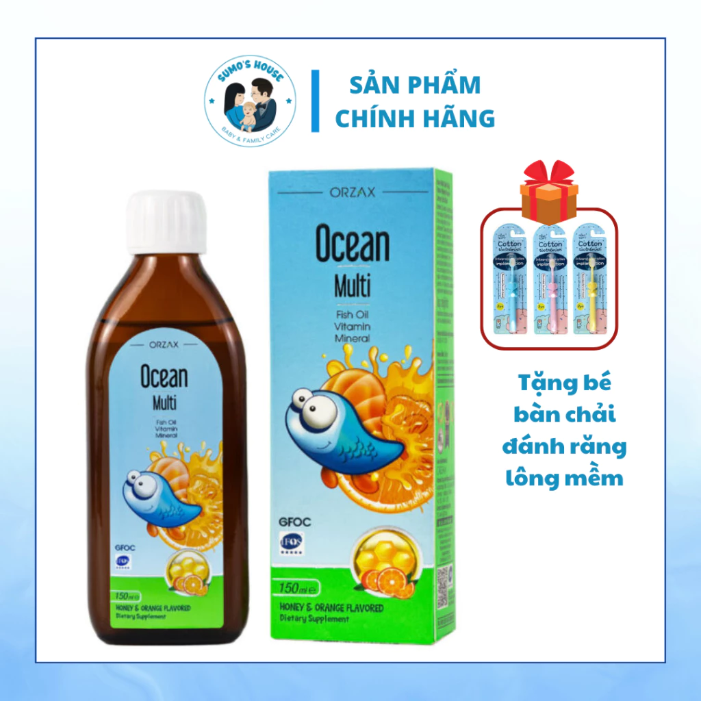 Ocean Multi- bổ sung Omega 3 cùng vitamin và khoáng chất