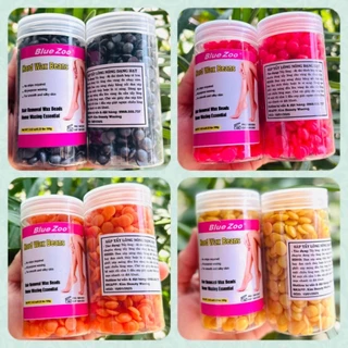 Mua 1 tặng 1 . Sáp wax lông nóng Hard wax beans 100g chuyên dùng cho Bikini và da nhạy cảm tặng que gỗ