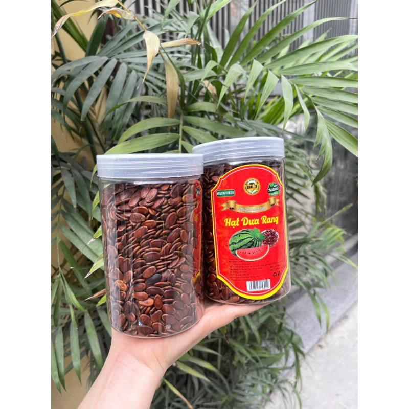 Hộp 500gr hạt dưa đỏ nhà rang thơm ngon loại 1