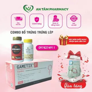 COMBO Viên uống hỗ trợ trứng lép, kinh không đều