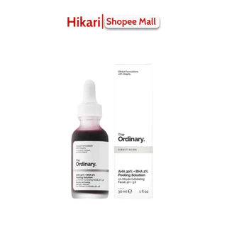 Serum tẩy da chết The Ordinary AHA 30% + BHA 2% Peeling Solution 30ml bản Canada