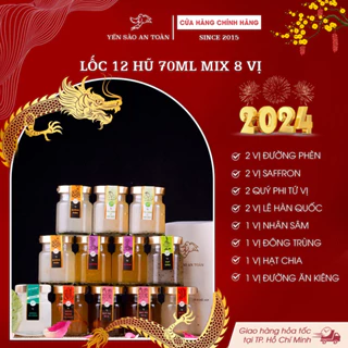 Yến chưng sẵn yến sào Khánh Hoà tươi chưng sẵn mix 10 nguyên liệu ĐẬM ĐẶC BỔ DƯỠNG Yến Sào An Toàn