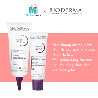 Kem phục hồi da tổn thương Bioderma Cicabio Crème