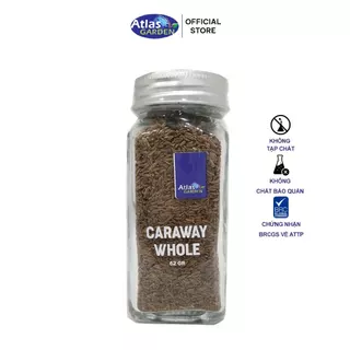 Hạt Caraway Nhập Khẩu Đức - Gia vị chế biến thực phẩm Atlas Garden