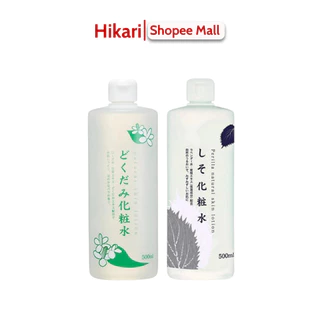 Nước hoa hồng diếp cá Chinoshio Dokudami 500ml ân bằng nhờn trên da, mềm mịn, trắng sáng