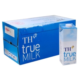 Thùng 12 hộp 1 Lít sữa tươi tiệt trùng TH true MILK (12 hộp x 1 Lít)