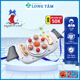 Máy Massage Bụng Đa Năng BM-B46 [BẢO HÀNH 24 THÁNG] Tích Hợp Đá Nóng Himalaya Giúp Giảm Mỡ Bụng, Chân, Đùi