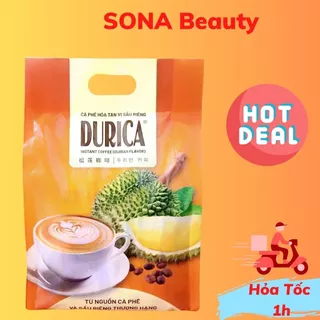 Cà Phê Hòa Tan Vị Sầu Riêng 4in1 DURICA Đặc Biệt Thơm Ngon Tiện Lợi Chất Lượng Chuẩn FDA Hoa Kỳ LE PLATEAU COFFEE SONA