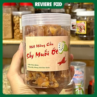 Mãng cầu sấy dẻo muối ớt, ngọt cay hủ 500g - Reverie Food