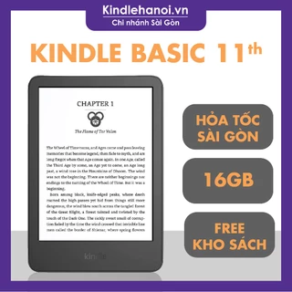 Máy đọc sách Kindle 2022 (11th) - All new kindle 11th có đèn nền, màn hình 6’’ 300PPI dung lượng 16GB