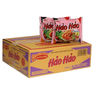 Thùng 30 gói mì Hảo Hảo chua cay 75g