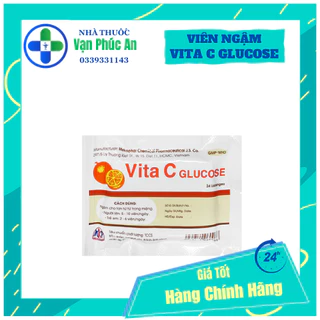 Viên ngậm vitamin C - Vita C Glucose Tăng Sức Đề Kháng (Gói 24 viên)