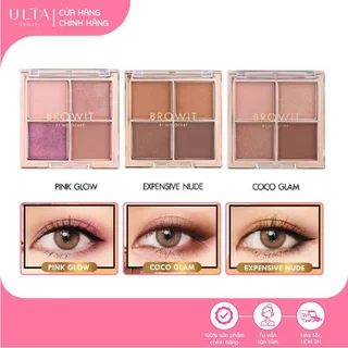 Bảng Phấn Mắt 4 ô Browit Eyeshadow Palette (1g)