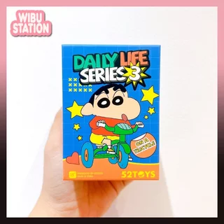 [WibuStation] Hộp Mô Hình Nhân Vật Crayon Shinchan Daily Life Series 3 (BLINDBOX)