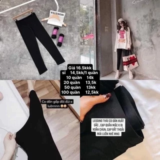 Quần legging dài cuộn vỏ tím , quần dài (quần)