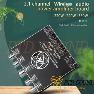 ZK-S350h ZK s350 Mạch khuếch đại âm thanh 2.1 220*220 + 350w bluetooth 5.0 Wuzhi mã từ PTD Sound