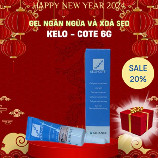 Gel xoá sẹo lồi, sẹo phì đại, sẹo lâu năm Kelo-Cote 6g nhập khẩu