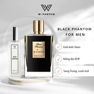 Nước Hoa Nam Black Phantom chính hãng W-Parfum EDP phong cách sang trọng, cuốn hút