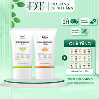 Kem Chống Nắng Dr.G Brightening Up Sun+ SPF50+ PA+++ Bảo Vệ Da Khỏi Bụi Mịn Tia UV Hiệu Quả An Toàn 50ml