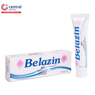 Gel ngừa mụn Gamma Belazin dưỡng da sạch sâu giảm thâm mụn kiềm dầu 15gr