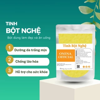 Tinh bột nghệ đỏ nguyên chất - trắng da, giảm mụn, mờ thâm nám, hỗ trợ tiêu hoá ONENA OFFICIAL