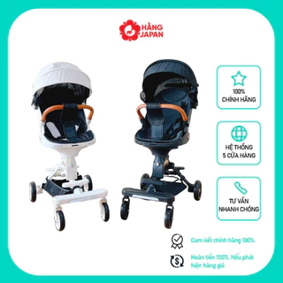 XE ĐẨY DU LỊCH GẤP GỌN MONMON 360 đa năng, tặng kèm bàn ăn - Bảo hành chính hãng