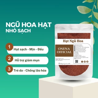 Mặt nạ ngũ hoa hạt (hạt ngũ hoa, hạt đình lịch, hạt bình lịch, hạt nhũ hoa) handmade - ONENA OFFICIAL