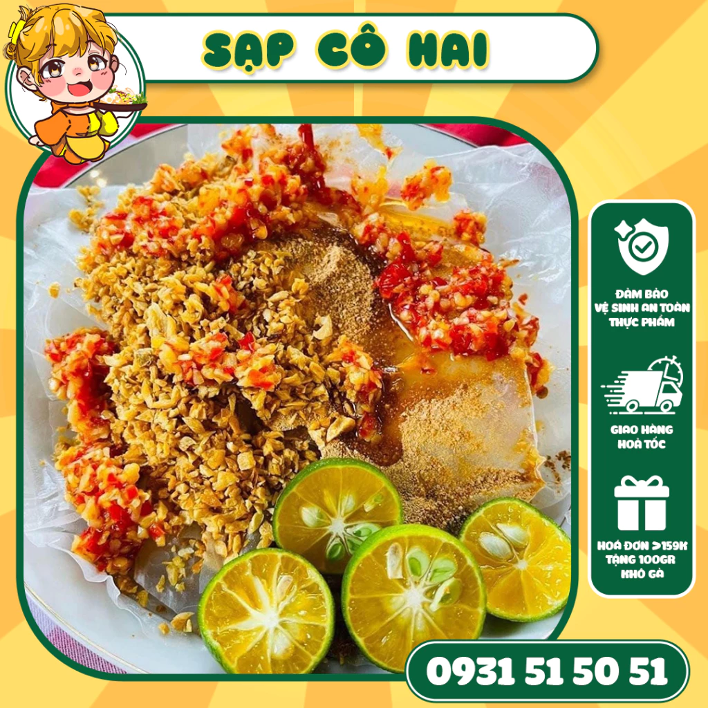 Combo 7 Bánh Tráng Sa tế Tỏi Phi (Best Seller)