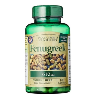 Viên uống lợi sữa FENUGREEK 610mg -UK [Date 2025]