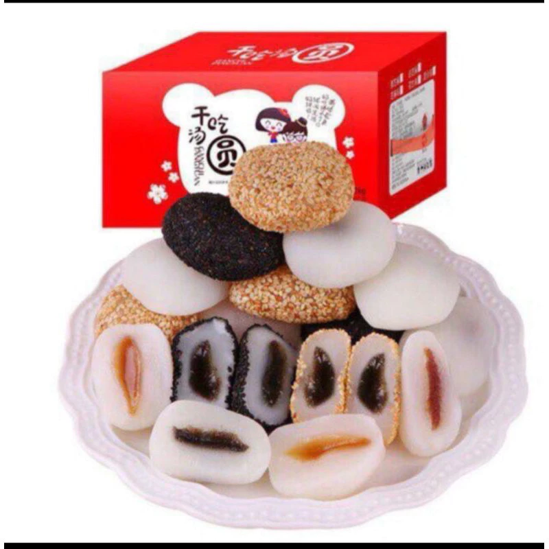 (thùng 2kg) mochi cô gái tròn siêu ngon