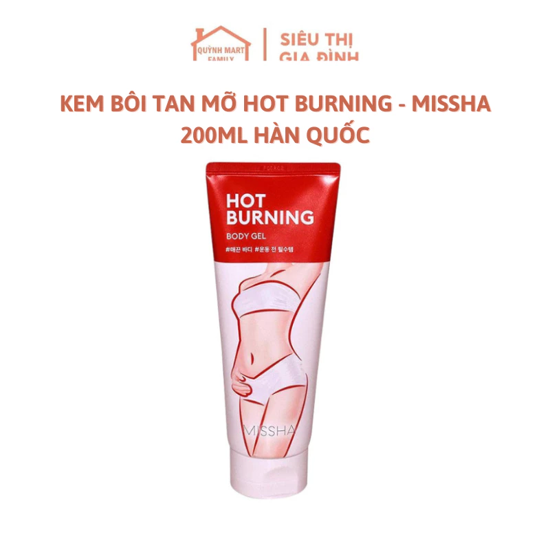 Kem bôi tan mỡ HOT BURNING - MISSHA 200ml Hàn Quốc