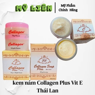 CHÍNH HÃNG TEM VÀNG DẬP CHỮ - kem nám Collagen Plus Vit E Thái Lan