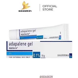 Adapalene Gel 0.1 Adaferin - Gel Giảm Mụn Trứng Cá, Mụn Ẩn, Mụn Đầu Đen, Giảm Sưng Tấy Đỏ, Chống Lão Hóa