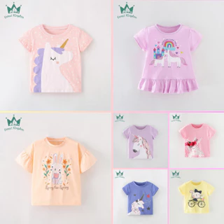 Áo Thun Hè Nhiều Mẫu cho Bé Gái 2-7 Tuổi Mẫu Mới FK - Jumping Beans Official Store