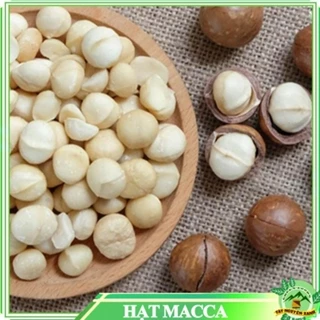 500GR NHÂN MACCA NGUYÊN HẠT KHÔNG TẨY TRẮNG GIA LAI LOẠI 1