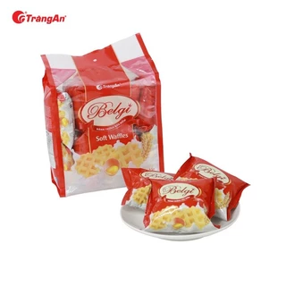 Bánh trứng sữa mềm Belgi dạng túi 230g, bổ sung DHA, tốt cho sức khỏe (10 bánh/túi), thương hiệu Tràng An