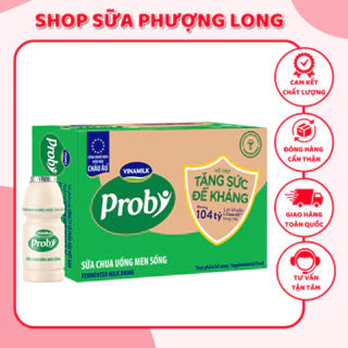 Thùng 50 Chai Sữa Chua Uống Men Sống Proby Vinamilk 65ml/ Probi