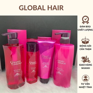 Bộ Dầu Gội Xả Milbon Grand Linkage 200ml Chính Hảng Chăm Sóc Phục Hồi Tóc Hư Tổn Giữ Màu Tóc Nhuộm Sáng Lâu